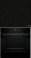 Комплект встраиваемой техники Bosch духовой шкаф HJG852YB0T + варочная индукционная поверхность PUE611BB5E