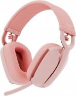 Наушники беспроводные Logitech Zone Vibe 100 rose (981-001224)