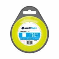 Волосінь для тримера Cellfast STANDART квадрат 1,3 мм x 15 м (35-010)