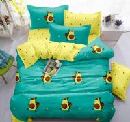 Наволочка сатин 22-1311 Avocado traveler 60x60 см мульти MirSon