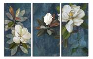 Картина модульна Прекрасна магнолія 120x80 см WallArt 54506-3.2