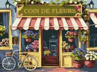 Картина по номерам Цветочный уголок ©art_selena_ua 30x40 см Ideyka