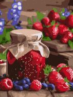 Картина по номерам Малиновое варенье ©art_selena_ua Ideyka