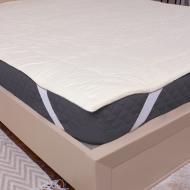 Наматрасник шелковый MirSon №535 Carmela (Silk) 160x190 см