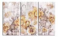 Картина модульная Подсолнухи 150x100 см WallArt 54507-3.3