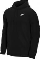 Джемпер Nike M NSW CLUB HOODIE PO JSY BV2749-010 р. S черный