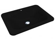 Умывальник Miraggio CALIFORNIA MIRASTONE BLACK SHINE