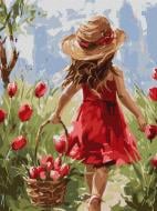 Картина по номерам Цветочная радость ©art.solomiia Ideyka