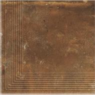 Клинкерная плитка Dallo Rosso stopnica narozna 30x30 Cerrad