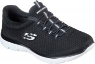 Кросівки жіночі демісезонні Skechers Summits 12980 BKW р.36,5 чорні