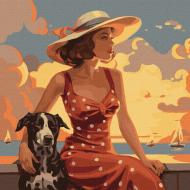 Картина за номерами Атмосфера моря ©art_selena_ua 40x40 см Ideyka