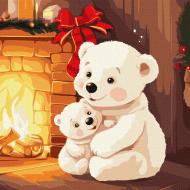 Картина по номерам Домашнее тепло ©art_selena_ua 40x40 см Ideyka