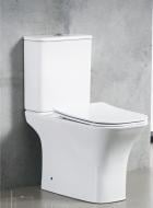 Унитаз-компакт Ravak Nerida Combi RimOff напольный с сиденьем