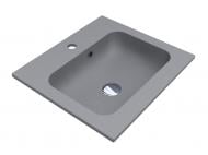 Умывальник Miraggio DELLA 500 MIRASTONE GRAY