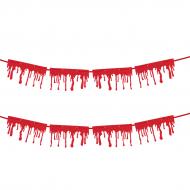 Гирлянда-растяжка YES! Fun Хэллоуин Капли крови 8 элементов 3 м