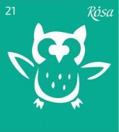 Трафарет многоразовый самоклеящий №21 3625121 90х100 мм Rosa Talent