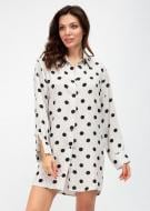 Халат жіночий Roksana Valensia 67005 р. 44 чорно-білий №1165