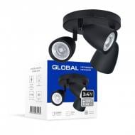 Светильник светодиодный Global GSL-01C 4100K 3x12 Вт черный
