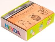Набор штампов резиновых + чернило Праздник 204888497 Heyda