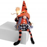 М'яка іграшка YES! Fun Хелловін Гном Дівчинка 41см LED мітла