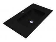 Умывальник Miraggio DELLA 800 MIRASTONE BLACK SHINE