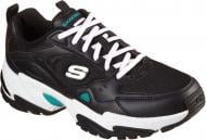 Кросівки чоловічі демісезонні Skechers Stamina V2 237163 BKGR р.41 чорні