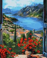 Картина по номерам Пристань в горах ©art_selena_ua 40x50 см Ideyka