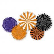 Набор бумажных вееров YES! Fun Хэллоуин 5 шт.