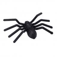 Декоративная фигура YES! Fun Паук Хэллоуин 17х9 см глиттер черный