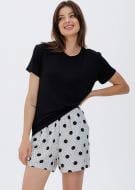 Шорты женские Roksana №1529/67005 №1529 р. S белый с черным