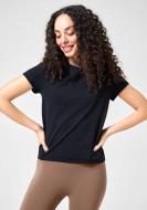 Футболка жіноча Casall ESSENTIAL BLOCK SEAMLESS TEE 23214-901 р.S чорний