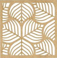 Набор подставок Витраж 10x10 см 2 шт. Rosa Talent