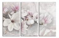 Картина модульная Светлая магнолия 3Д 180x120 см WallArt 54516-3.4