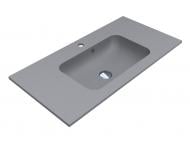 Умывальник Miraggio DELLA 900 MIRASTONE GRAY