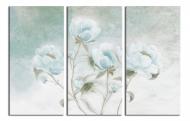 Картина модульная Утрение цветы 90x60 см WallArt 54518-3.1