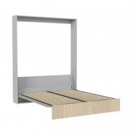 Кровать-шкаф Mira 140x200 см пепельный/дуб сонома