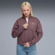 Джемпер Puma PUMA CLASS Comfort Half-Zip Short Crew FL 68813888 р.XS бордовий