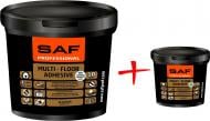 Клей для напольных покрытий SAF MULTI-FLOOR ADHESIVE бежевий 12кг+1,5кг в подарок