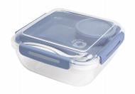 Контейнер для пищевых продуктов с крышкой Rotho MEMORY 1,7 л голубой