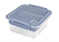 Контейнер для пищевых продуктов с крышкой Rotho MEMORY 1 л голубой