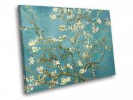 Картина Цветущая ветка миндаля 40x30 см WallArt 54520-1.1