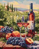Картина по номерам Фруктовое вино ©art_selena_ua 40x50 см Ideyka