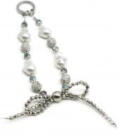 Брелок для ключів Sensio Pearlesque срібний KEY005