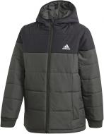 Куртка зимняя Adidas YK J PADDING GG3720 зеленая