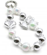 Брелок для ключів Sensio Glimmerloop срібний KEY010