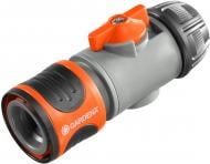 Коннектор с аквастопом Gardena 13 мм (1/2)