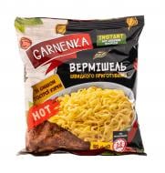 Вермишель Garnenka быстрого приготовления со вкусом курицы острая 60 г 60 г