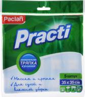 Набір серветок універсальних Paclan Practi Medium 35х35 см 5 шт./уп. блакитні