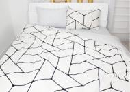 Наволочка сатин 22-1325 Abraham 40x60 см белый/черный MirSon Наволочка сатин 22-1325 Abraham 40x60 см белый/черный MirSon