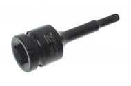 Головка-бита Forsage SPLINE глубокая ударная 1/2'', M6 с отверстием 1 шт. F-24807806T